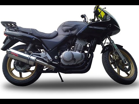 GPR-Exhaust---Furore-Poppy-Slip-on-for-CB-500-S-from-1993-to-2005-dB-Killer-Link-Pipe