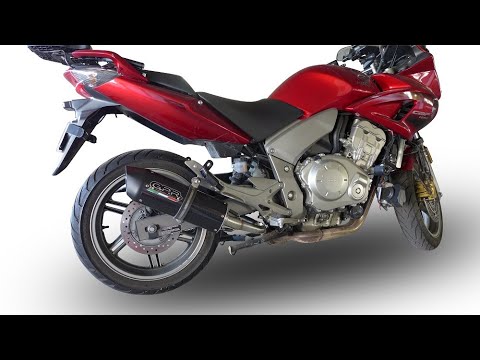 GPR-Exhaust---Satinox-Double-Slip-on-for-CBF-1000-ST-from-2006-to-2009-dB-Killer-Link-Pipes