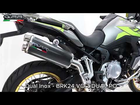 GPR-Exhaust---Dual-Poppy-Slip-on-for-900DSX-from-2024-to-2025-dB-Killer-Link-Pipe