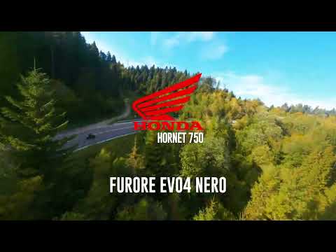 GPR-Exhaust---Furore-Evo4-Nero-Slip-on-for-CB-750-Hornet-from-2023-to-2024-dB-Killer-Link-Pipe
