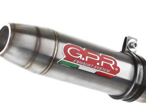 GPR-Exhaust---Powercone-Evo-Slip-on-for-SMR-125-4T-from-2010-to-2013-dB-Killer-Link-Pipe