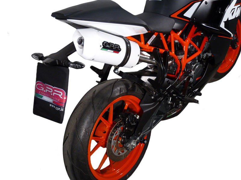 GPR-Exhaust---Albus-Ceramic-Slip-on-for-DUKE-125-from-2011-to-2016-dB-Killer-Link-Pipe-Catalyst