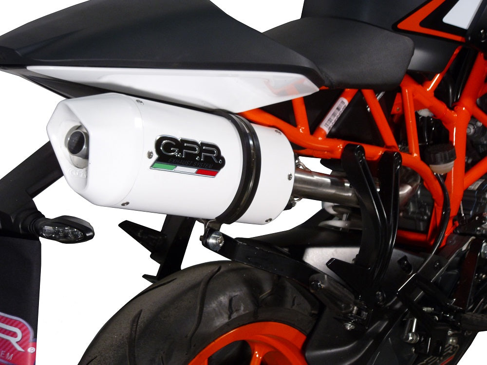 GPR-Exhaust---Albus-Ceramic-Slip-on-for-DUKE-125-from-2011-to-2016-dB-Killer-Link-Pipe-Catalyst