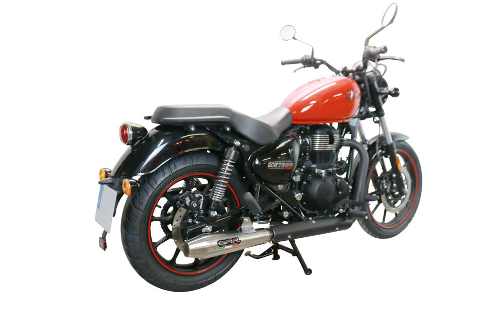 GPR-Exhaust---Ultracone-RACING-Slip-on-for-Meteor-350-from-2021-to-2023-Link-Pipe