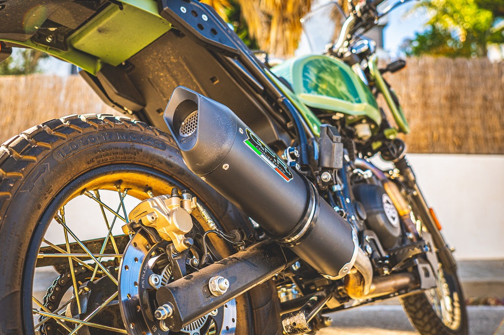 GPR-Exhaust---Furore-Evo4-Nero-Slip-on-for-Himalayan-410-DIAM-42.5-from-2017-to-2020-dB-Killer-Link-Pipe-Catalyst