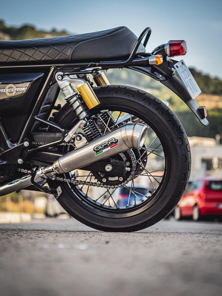 GPR-Exhaust---Powercone-Evo-Double-Slip-on-for-Interceptor-650-from-2019-to-2020-dB-Killer-Link-Pipe-Catalyst