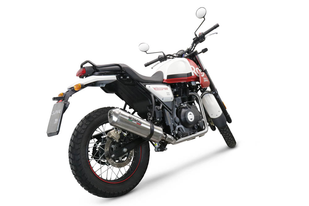 GPR-Exhaust---Satinox-Slip-on-for-Scram-411-from-2022-to-2024-dB-Killer-Link-Pipe-Catalyst