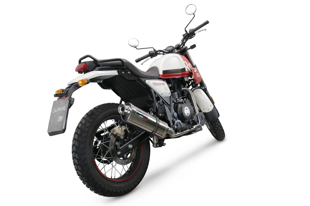 GPR-Exhaust---Trioval-Slip-on-for-Scram-411-from-2022-to-2024-dB-Killer-Link-Pipe-Catalyst