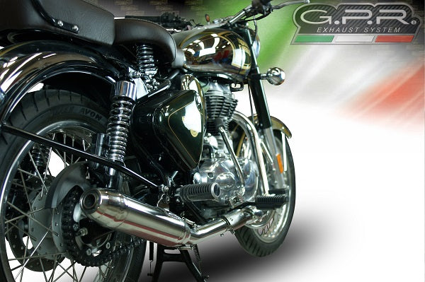 GPR-Exhaust---Deeptone-Inox-Slip-on-for-Classic-Bullet-EFI-500-from-2009-to-2016-dB-Killer-Link-Pipe-Catalyst