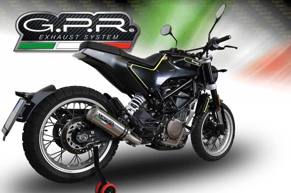 GPR-Exhaust---M3-Titanium-Natural-Slip-on-for-Svartpilen-401-from-2018-to-2019-dB-Killer-Link-Pipe