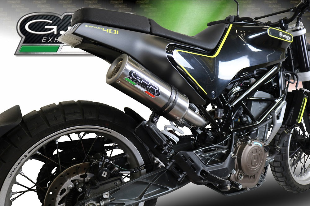 GPR-Exhaust---M3-Titanium-Natural-Mid-Line-for-Svartpilen-401-from-2018-to-2019-dB-Killer-Catalyst-