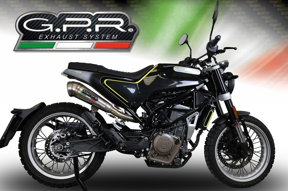 GPR-Exhaust---Powercone-Evo-Mid-Line-for-Svartpilen-401-from-2018-to-2019-dB-Killer-Catalyst-