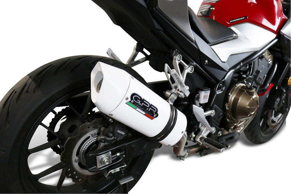 GPR-Exhaust---Albus-Evo4-Slip-on-for-CB-400-X-from-2016-to-2018-dB-Killer-Link-Pipe