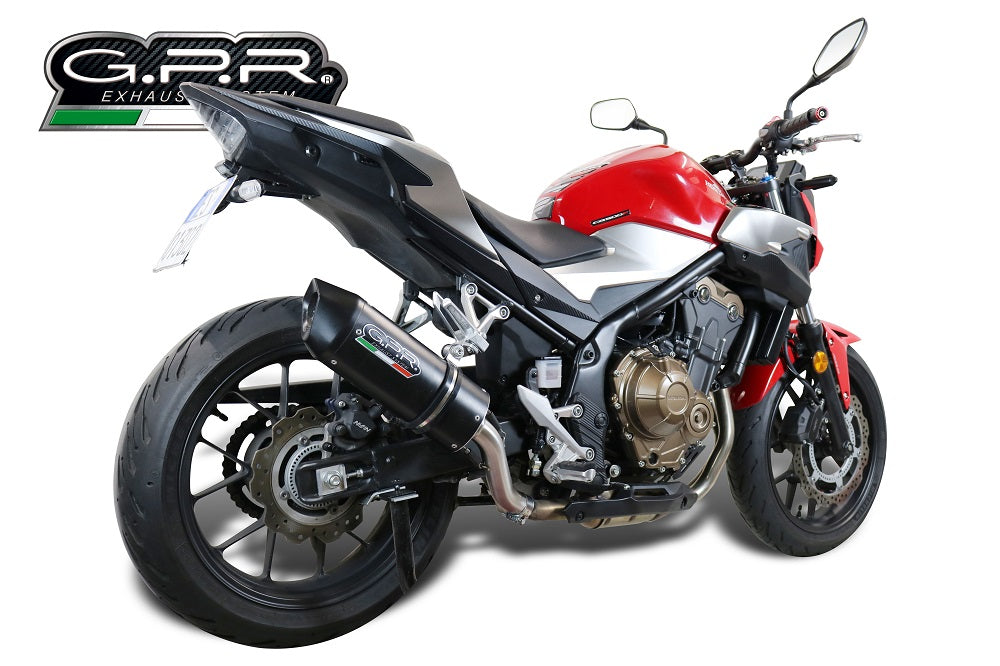 GPR-Exhaust---Furore-Evo4-Nero-Slip-on-for-CB-500-F-from-2016-to-2018-dB-Killer-Link-Pipe