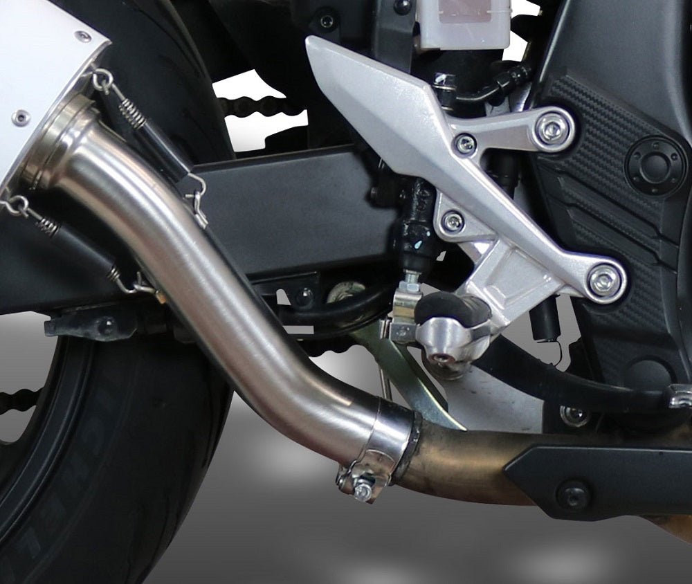 GPR-Exhaust---M3-Poppy-Slip-on-for-CB500-HORNET-from-2024-to-2025-dB-Killer-Link-Pipe