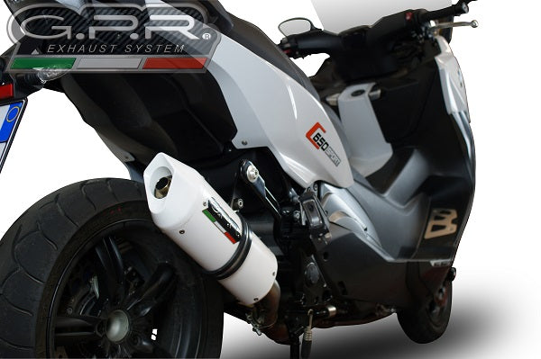 GPR-Exhaust---Albus-Evo4-Slip-on-for-C-650-Sport-from-2016-to-2020-dB-Killer-Link-Pipe