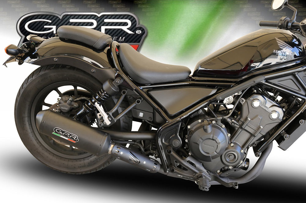 GPR-Exhaust---Ghisa-Slip-on-for-CMX-300-Rebel-from-2021-to-2023-dB-Killer-Link-Pipe