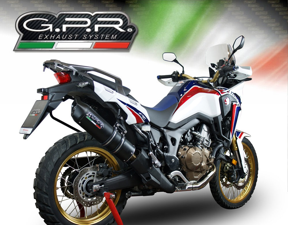 GPR-Exhaust---Furore-Evo4-Nero-Slip-on-for-CRF-1000-L-Africa-TWIN-from-2018-to-2020-dB-Killer-Link-Pipe