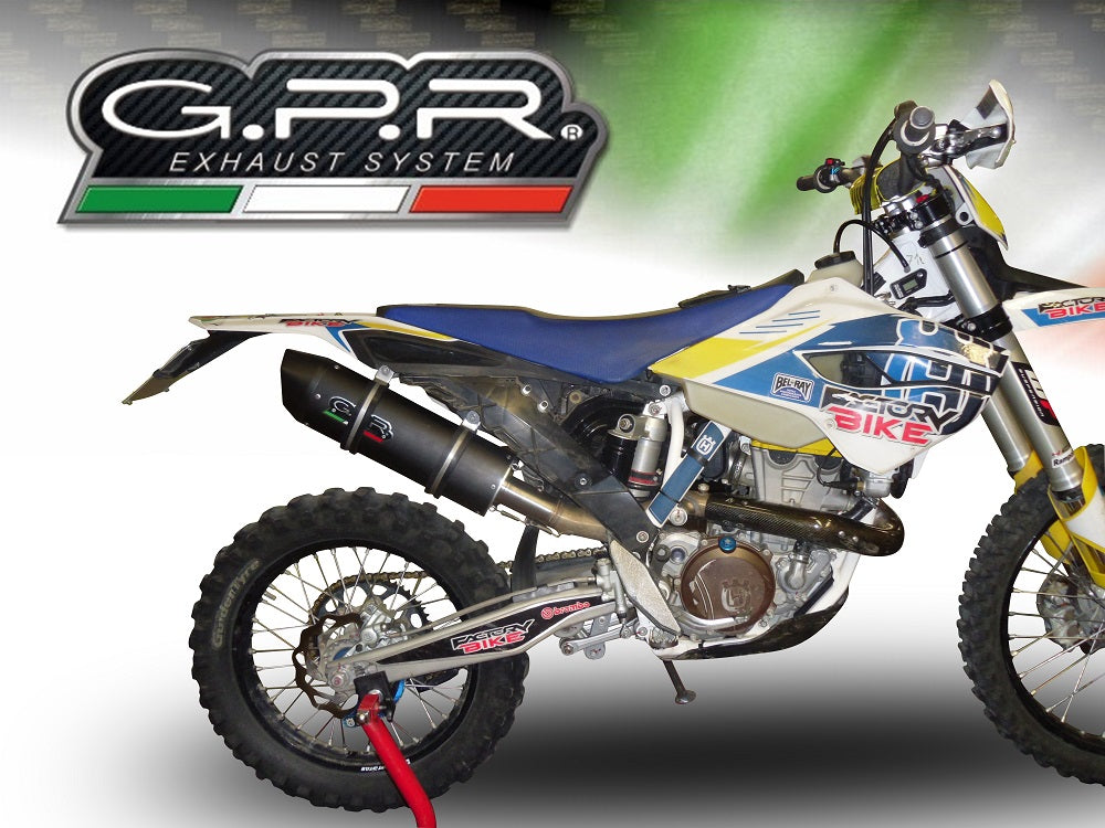 GPR-Exhaust---Furore-Poppy-Slip-on-for-FE-350-from-2014-to-2016-dB-Killer-Link-Pipe