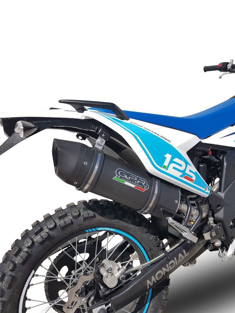 GPR-Exhaust---Furore-Evo4-Nero-Slip-on-for-DUNE-125-from-2021-to-2023-dB-Killer-Link-Pipe-Catalyst