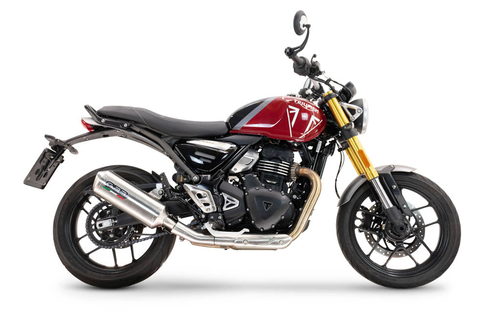 GPR-Exhaust---Satinox-Slip-on-for-Speed-400-from-2023-to-2025-dB-Killer-Link-Pipe