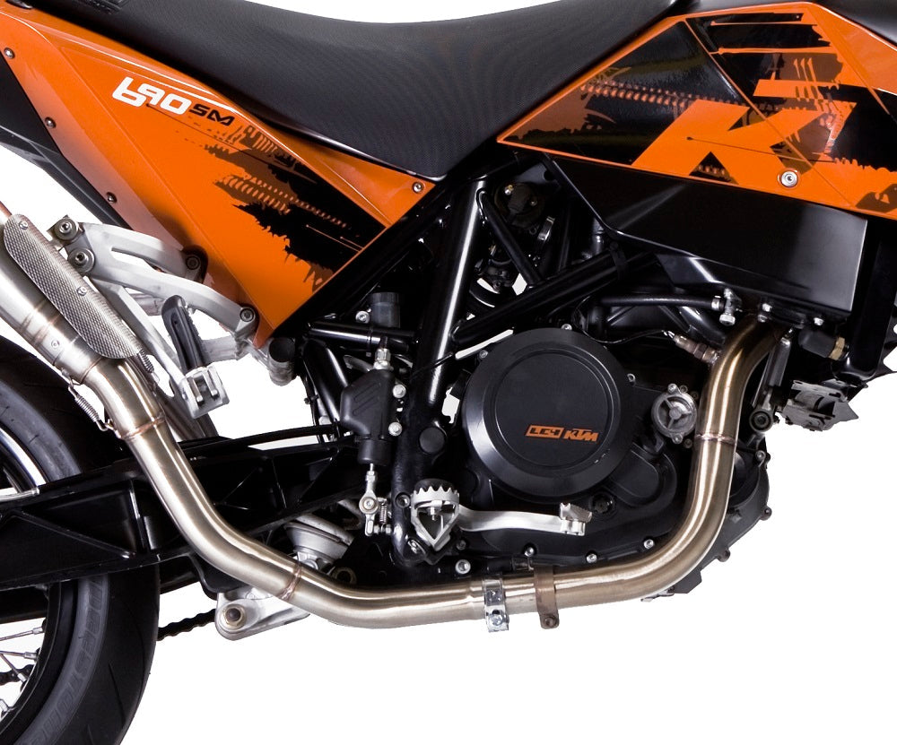 GPR-Exhaust---Powercone-Evo-Full-Line-for-Supermoto-690-from-2007-to-2009-dB-Killer