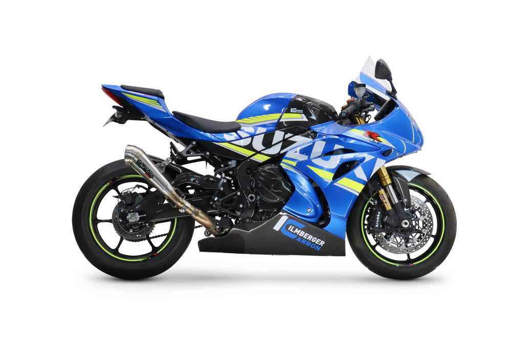 GPR-Exhaust---Powercone-Evo-Slip-on-for-Gsx-R-1000-1000-R-from-2021-to-2025-dB-Killer-Link-Pipe
