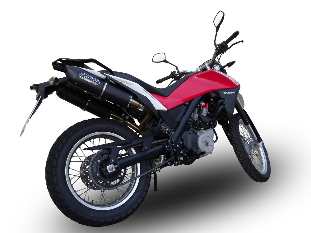 GPR-Exhaust---Furore-Nero-Double-Slip-on-for-TERRA-STRADA-TR-650-from-2013-to-2015-dB-Killer-Link-Pipes