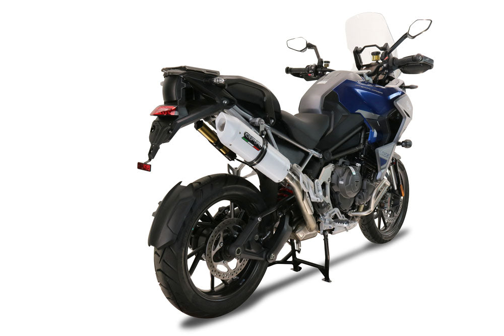 GPR-Exhaust---Albus-Evo4-Slip-on-for-Tiger-1200-GT-Rally-from-2022-to-2024-dB-Killer-Link-Pipe