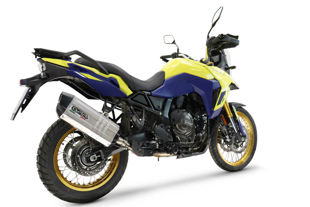 GPR-Exhaust---Hyper-Sonic-Titanium-Slip-on-for-V-STROM-DL-800-DE-SE-from-2023-to-2025-dB-Killer-Link-Pipe