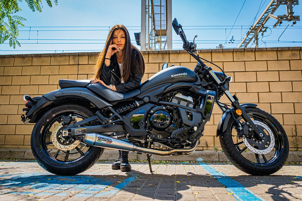 GPR-Exhaust---Ultracone-Full-Line-for-Vulcan-650-S-from-2017-to-2020-dB-Killer-Catalyst