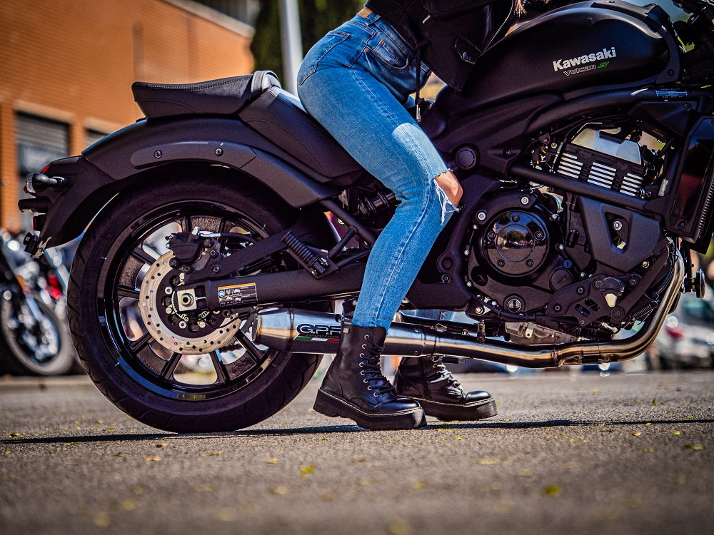 GPR-Exhaust---Ultracone-Full-Line-for-Vulcan-650-S-from-2021-to-2023-dB-Killer-Catalyst
