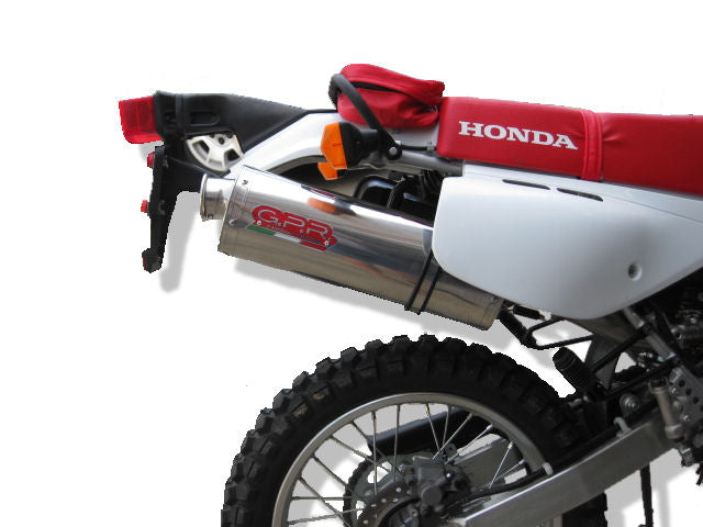 GPR-Exhaust---Trioval-Slip-on-for-XR-600-R-from-1988-to-1998-dB-Killer-Link-Pipe