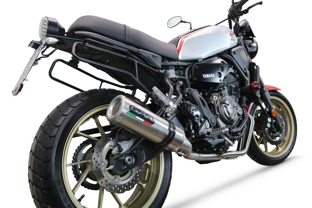 GPR-Exhaust---M3-Inox-Full-Line-for-XSR-700-from-2017-to-2020-dB-Killer-Catalyst