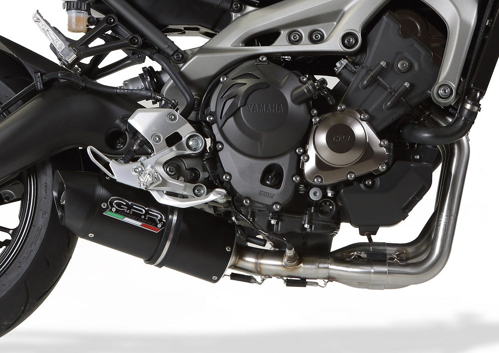GPR-Exhaust---Furore-Evo4-Nero-Full-Line-for-XSR900-from-2016-to-2021-dB-Killer-Catalyst