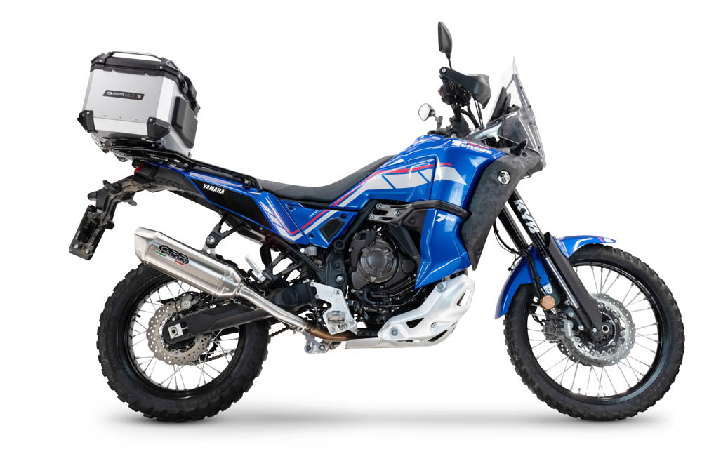 GPR-Exhaust---Furore-X-Acciaio-Inox-Slip-on-for-Tenere-700-from-2021-to-2024-dB-Killer-Link-Pipe