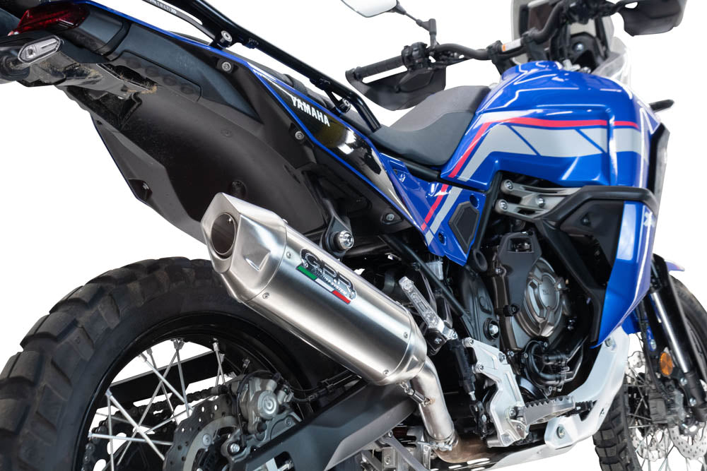 GPR-Exhaust---Furore-X-Acciaio-Inox-Slip-on-for-Tenere-700-from-2025-to-2026-dB-Killer-Link-Pipe