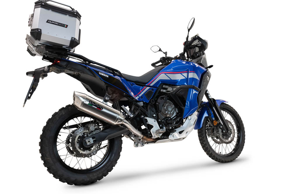 GPR-Exhaust---Furore-X-Acciaio-Inox-Slip-on-for-Tenere-700-from-2021-to-2024-dB-Killer-Link-Pipe