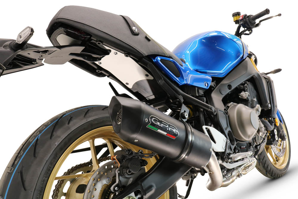 GPR-Exhaust---Furore-Evo4-Nero-Full-Line-for-XSR900-from-2022-to-2024-dB-Killer-Catalyst