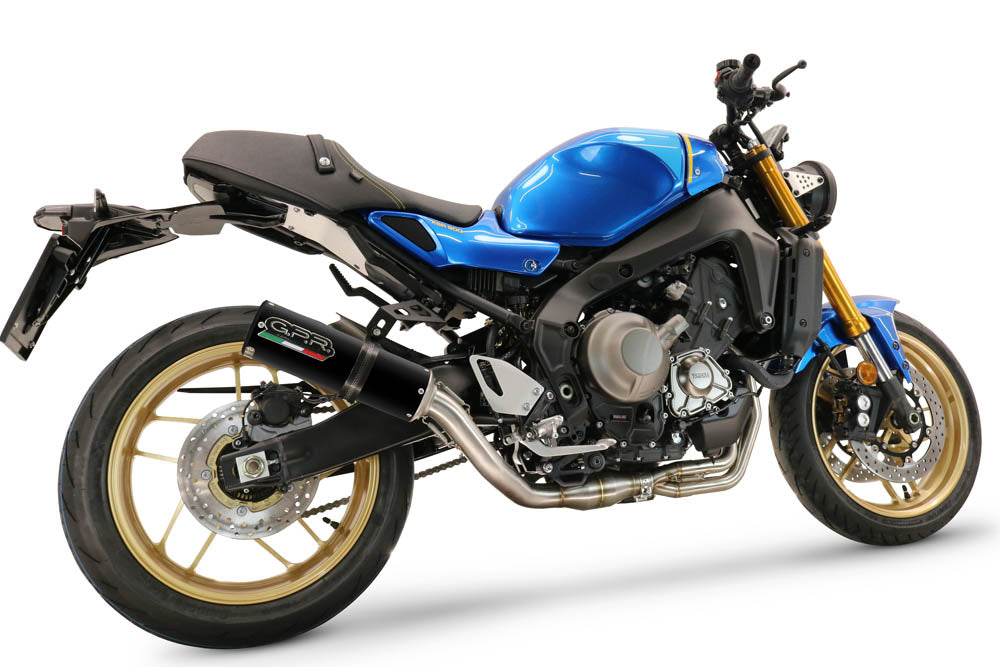 GPR-Exhaust---M3-Black-Titanium-Full-Line-for-XSR900-from-2022-to-2024-dB-Killer-Catalyst