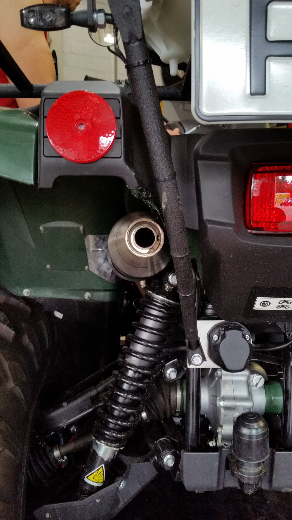 GPR-Exhaust---Deeptone-Atv-Slip-on-for-Kodiak-700-from-2016-to-2024-dB-Killer-Link-Pipe