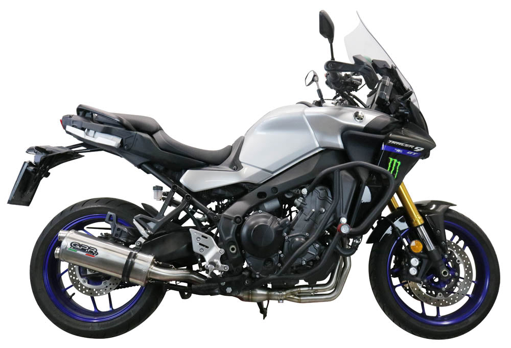 GPR-Exhaust---Dual-Inox-Full-Line-for-Tracer-9-from-2021-to-2024-dB-Killer-Catalyst