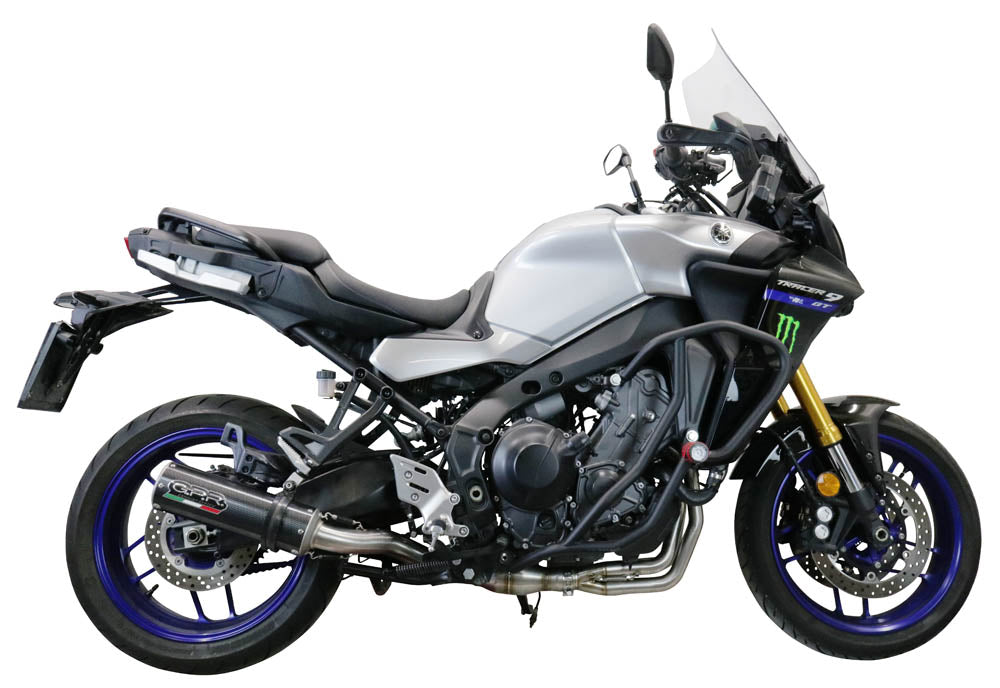 GPR-Exhaust---M3-Poppy-Full-Line-for-Tracer-9-from-2021-to-2024-dB-Killer-Catalyst