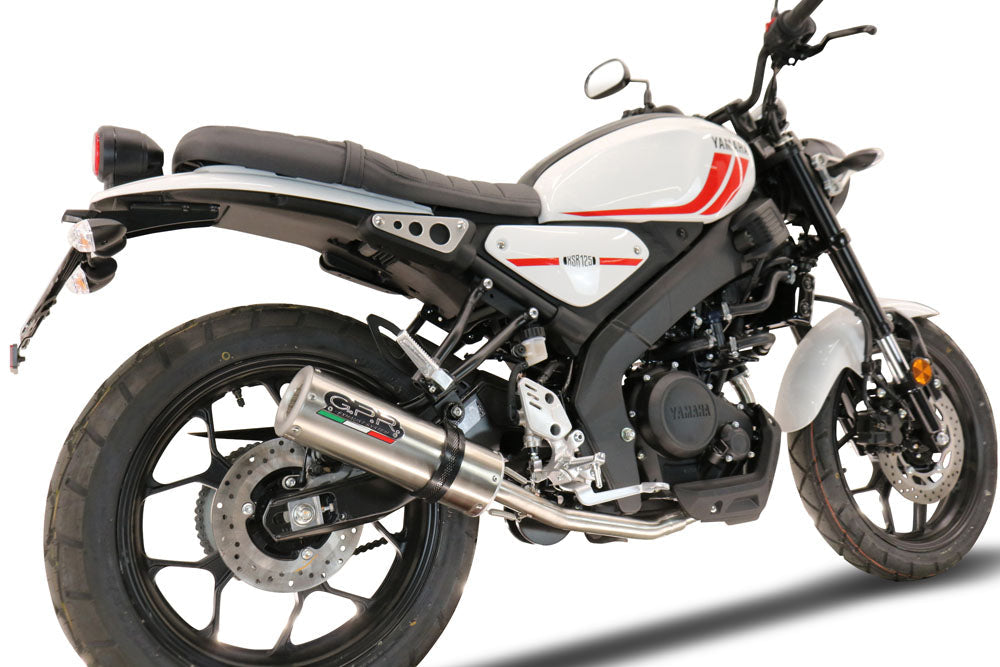 GPR-Exhaust---M3-Inox-Full-Line-for-XSR-125-from-2021-to-2025-dB-Killer-Catalyst