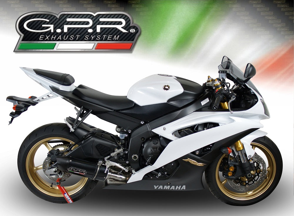 GPR-Exhaust---Furore-Nero-Slip-on-for-YZF-R6-from-2006-to-2020-dB-Killer-Link-Pipe
