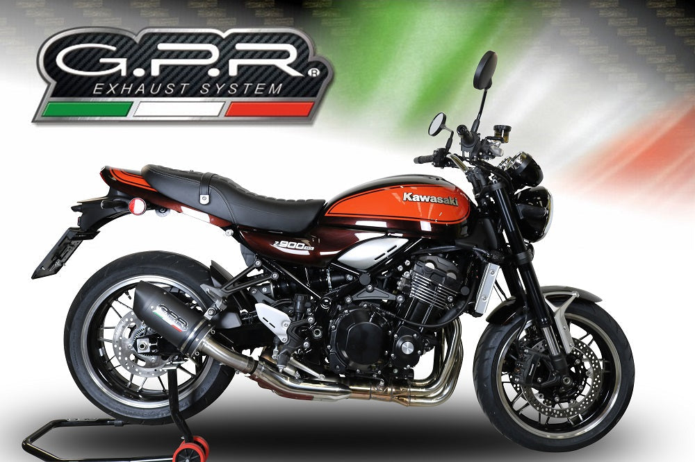 GPR-Exhaust---Furore-Evo4-Nero-Slip-on-for-Z-900-RS-from-2021-to-2024-dB-Killer-Link-Pipe