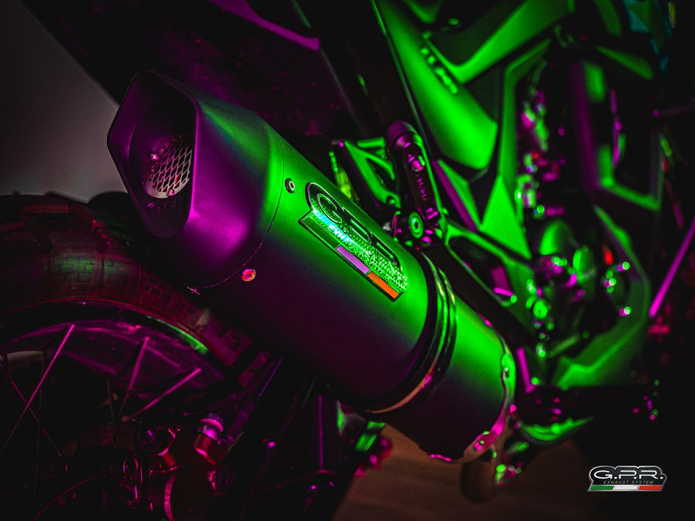 GPR-Exhaust---Furore-Evo4-Nero-Full-Line-for-ZT-125-G1-U-U1-Z2-from-2020-to-2024-dB-Killer-Catalyst