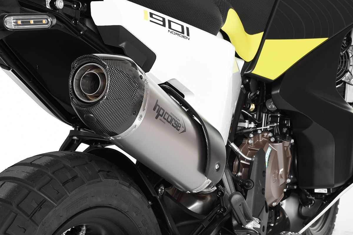 HPCorse - SP-1 Carbon Short Exhaust for Husqvarna Norden 901
