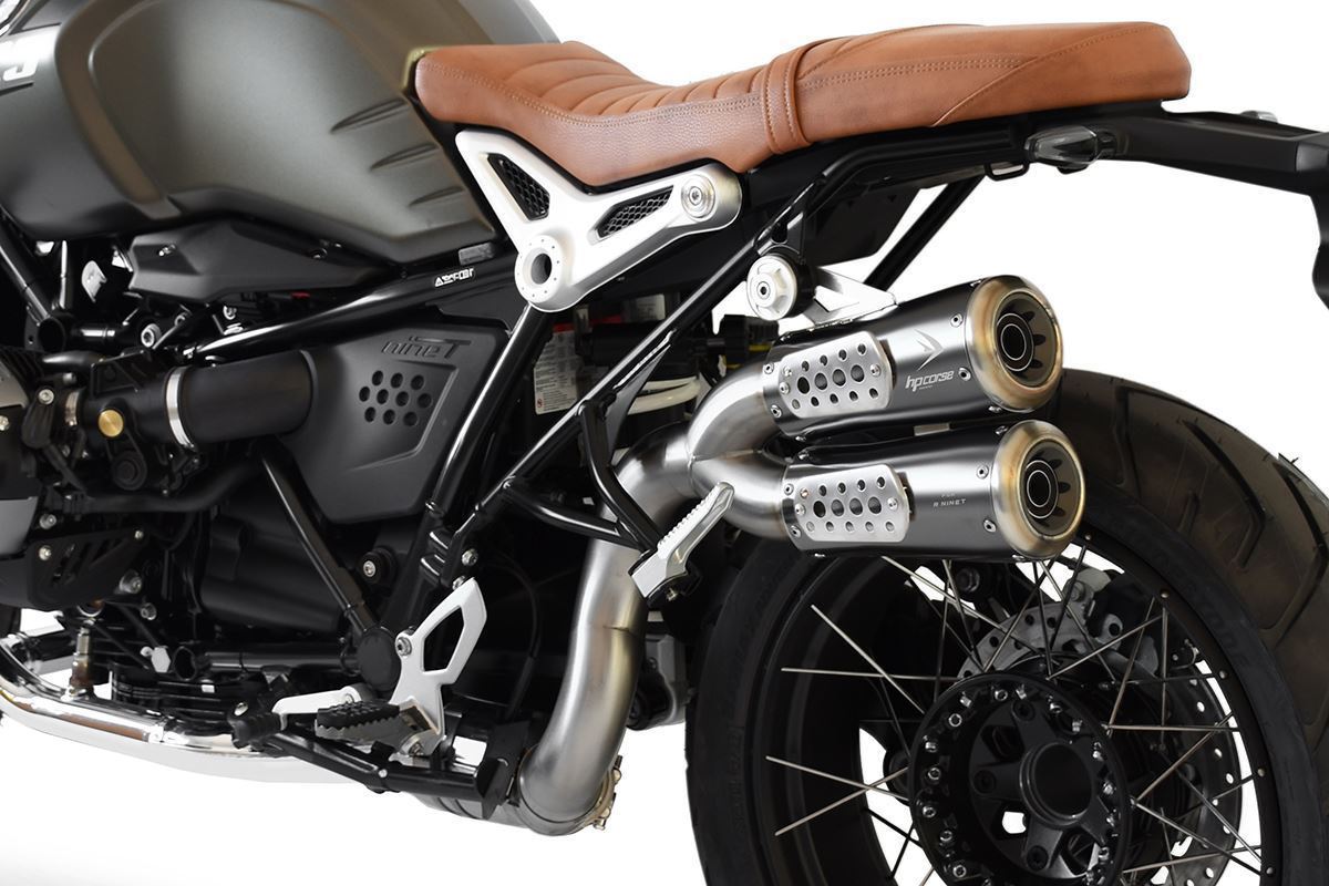 HPCorse - 1 into 2 GP07 Exhaust for BMW R Nine T 2021-Up