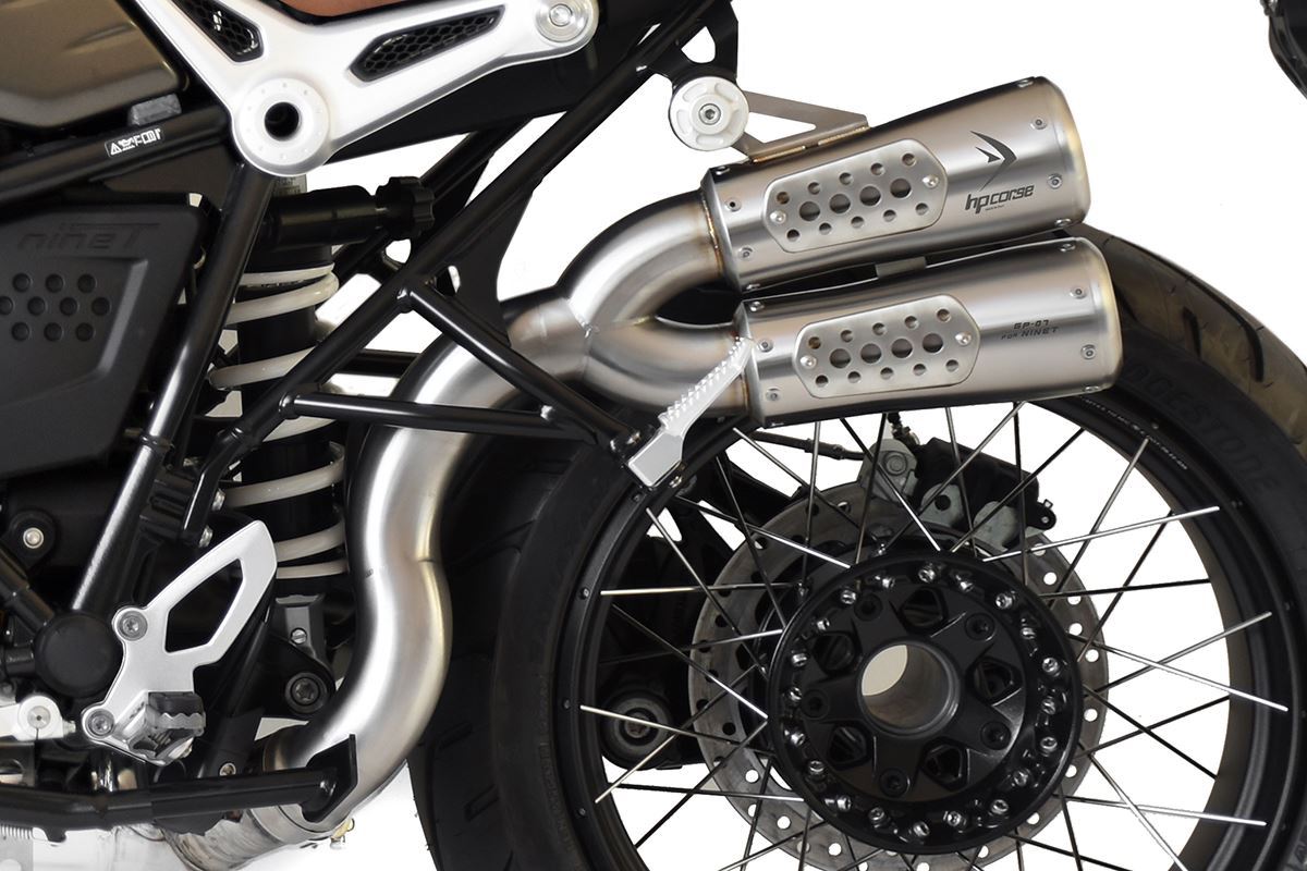 HPCorse - 1 into 2 GP07 Exhaust for BMW R Nine T 2021-Up